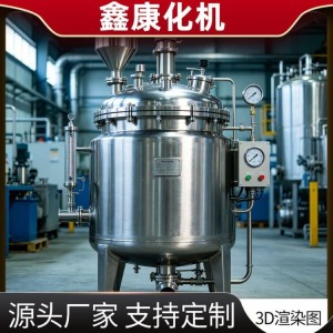 鑫康化机 玻璃反应釜 透明可视 磁力密封 实验室反应装置 支持定制