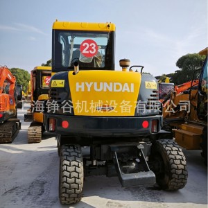 二手现代轮式60 挖机 HYUNDAI 60WVS 现货