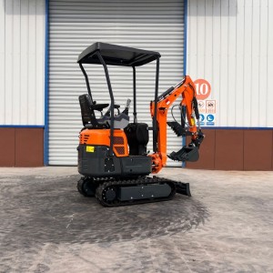 1.2吨小型挖机 可加大臂侧摆和底盘伸缩 安装各种辅具 农用作业