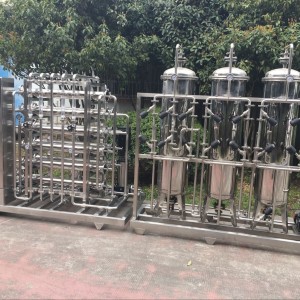 500L/H抗仰菌洗手液纯化水设备