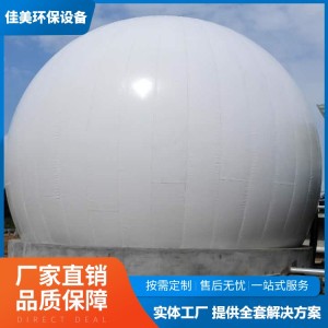 独立式双膜气柜 秸秆燃气工程 占地面积小 专业定做 佳美环保