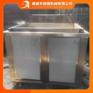 里脊肉条油炸设备 小鱼卷油炸机 创德供应牛肉干油炸锅