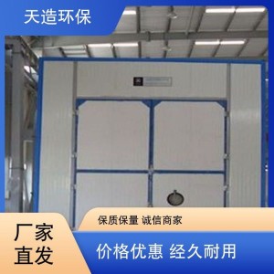 风力循环喷砂房 环保喷漆设备 新款钢板抛丸机 设计合理