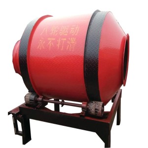 小圆罐水泥砂浆搅拌机 工地小型8轮滚筒搅拌机 全爬式搅拌机定制